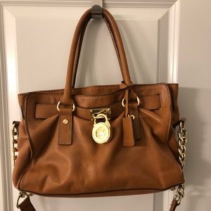Michael Kors tote with handles and shoulder strap